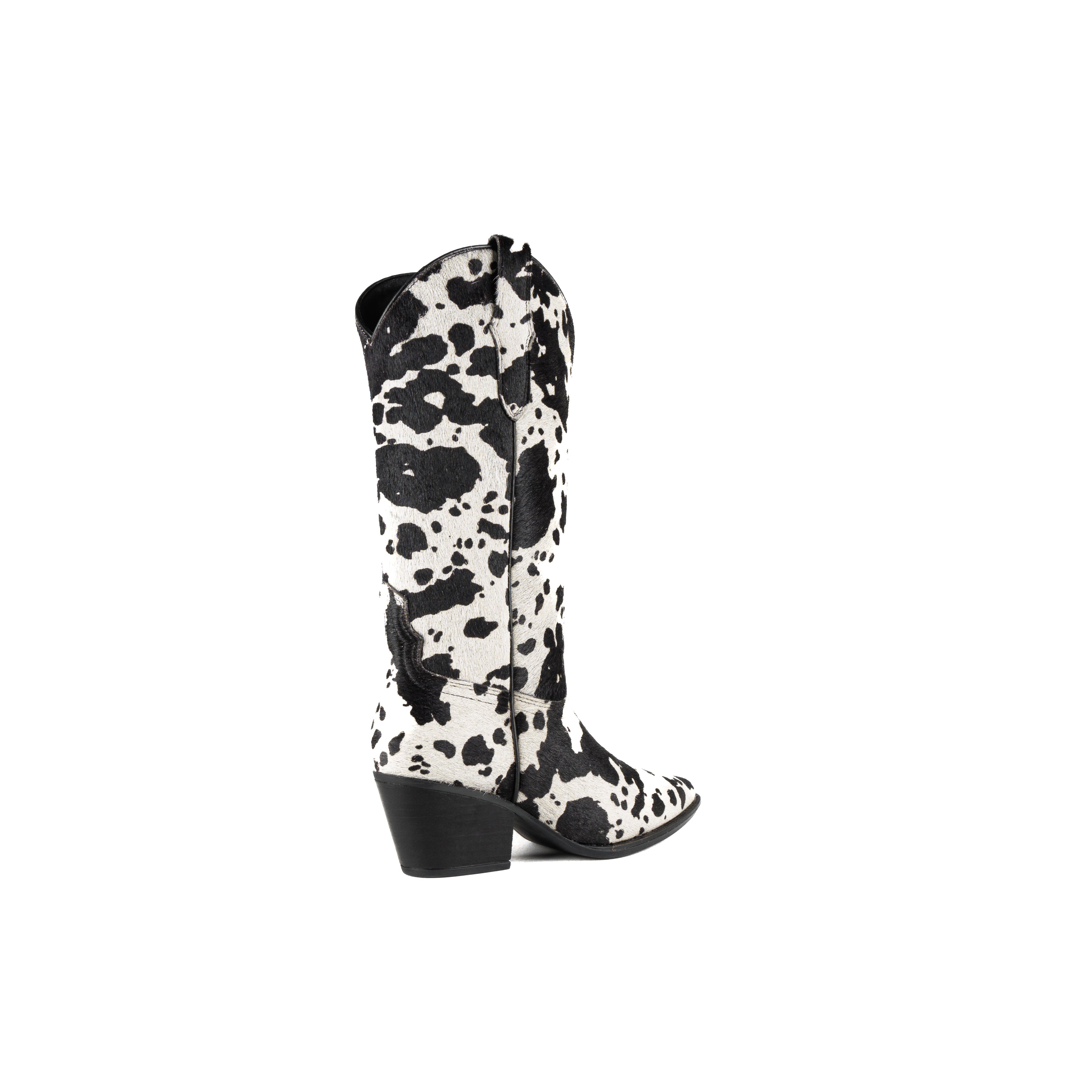 Bota piel TESS pelo negro
