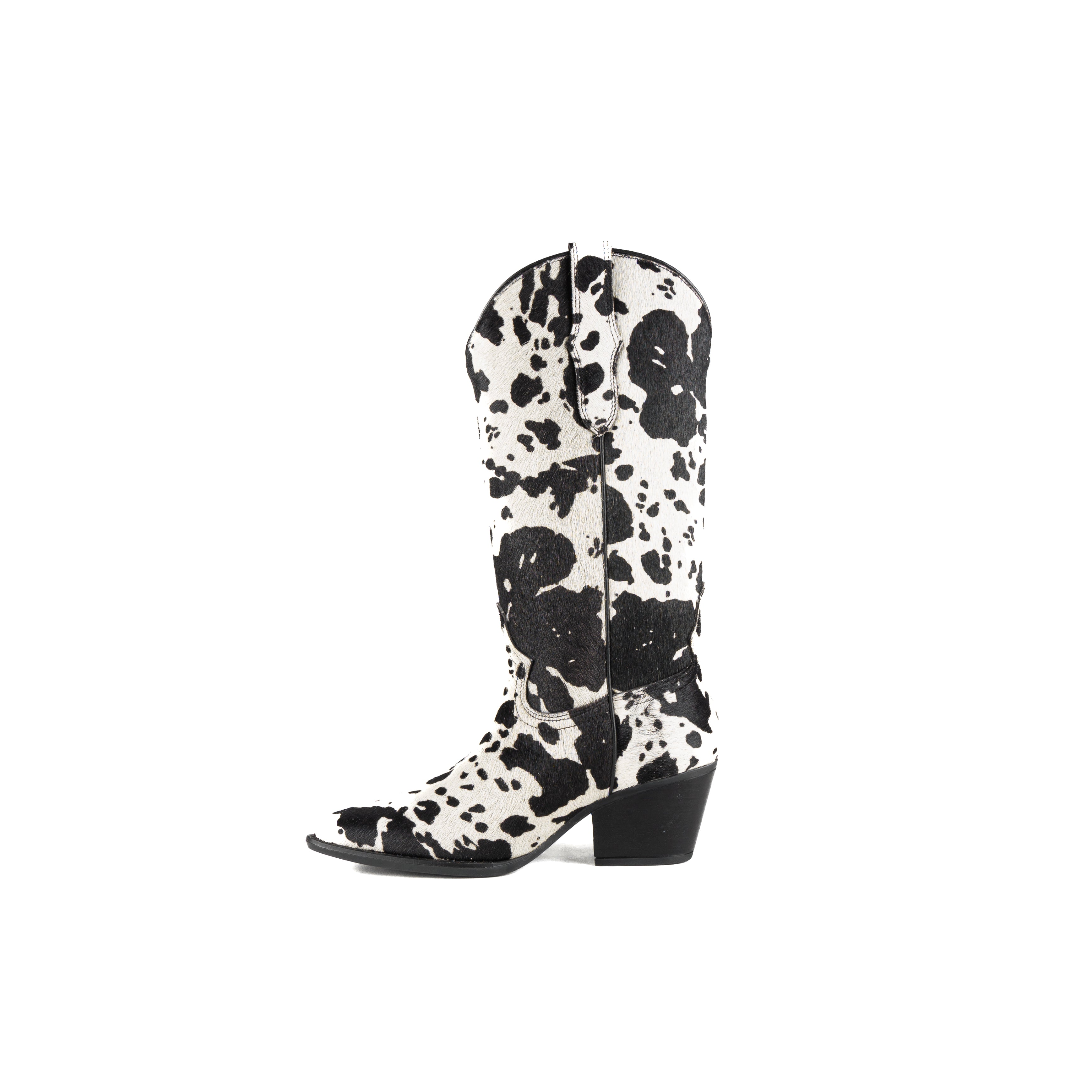 Bota piel TESS pelo negro