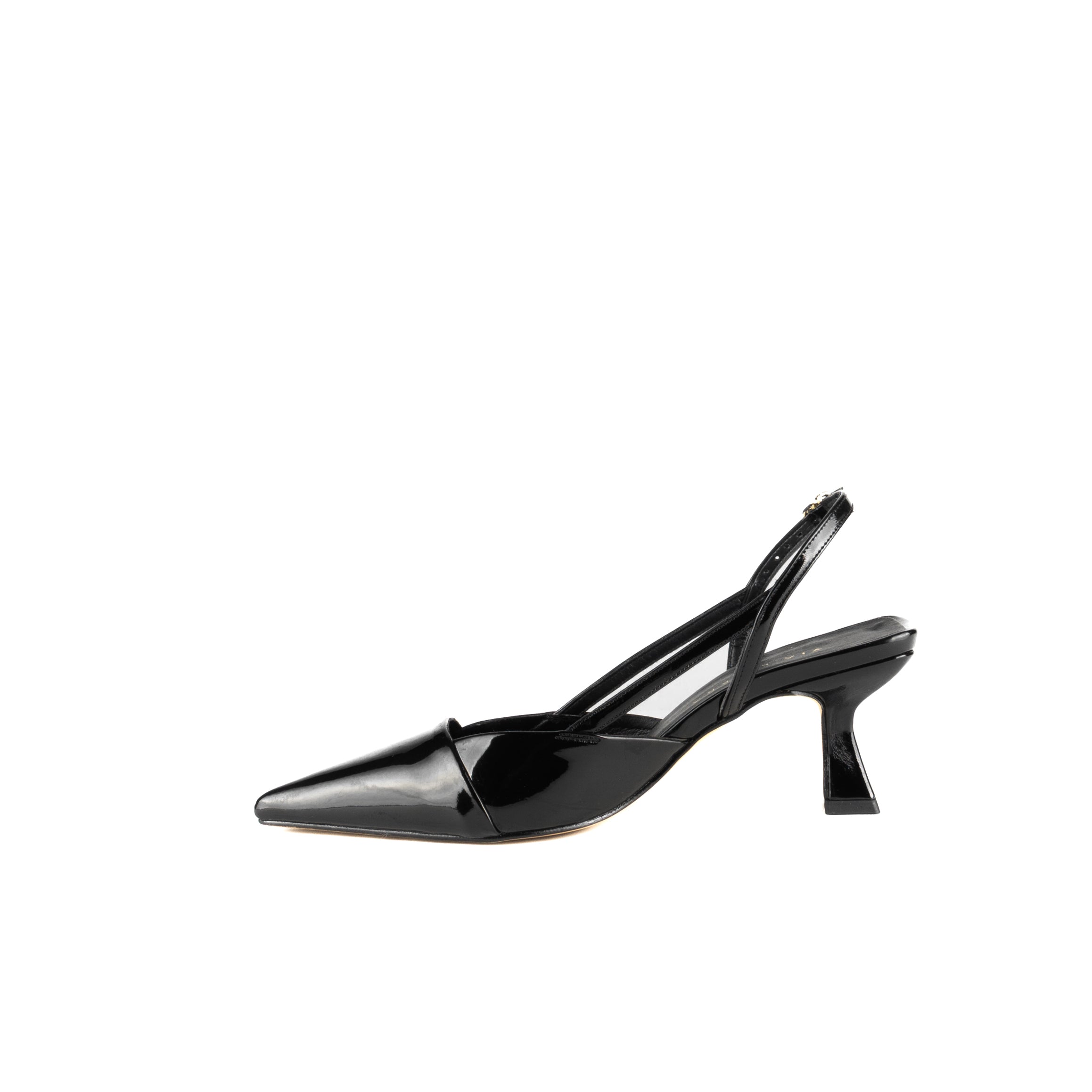 Zapatilla NY charol negro