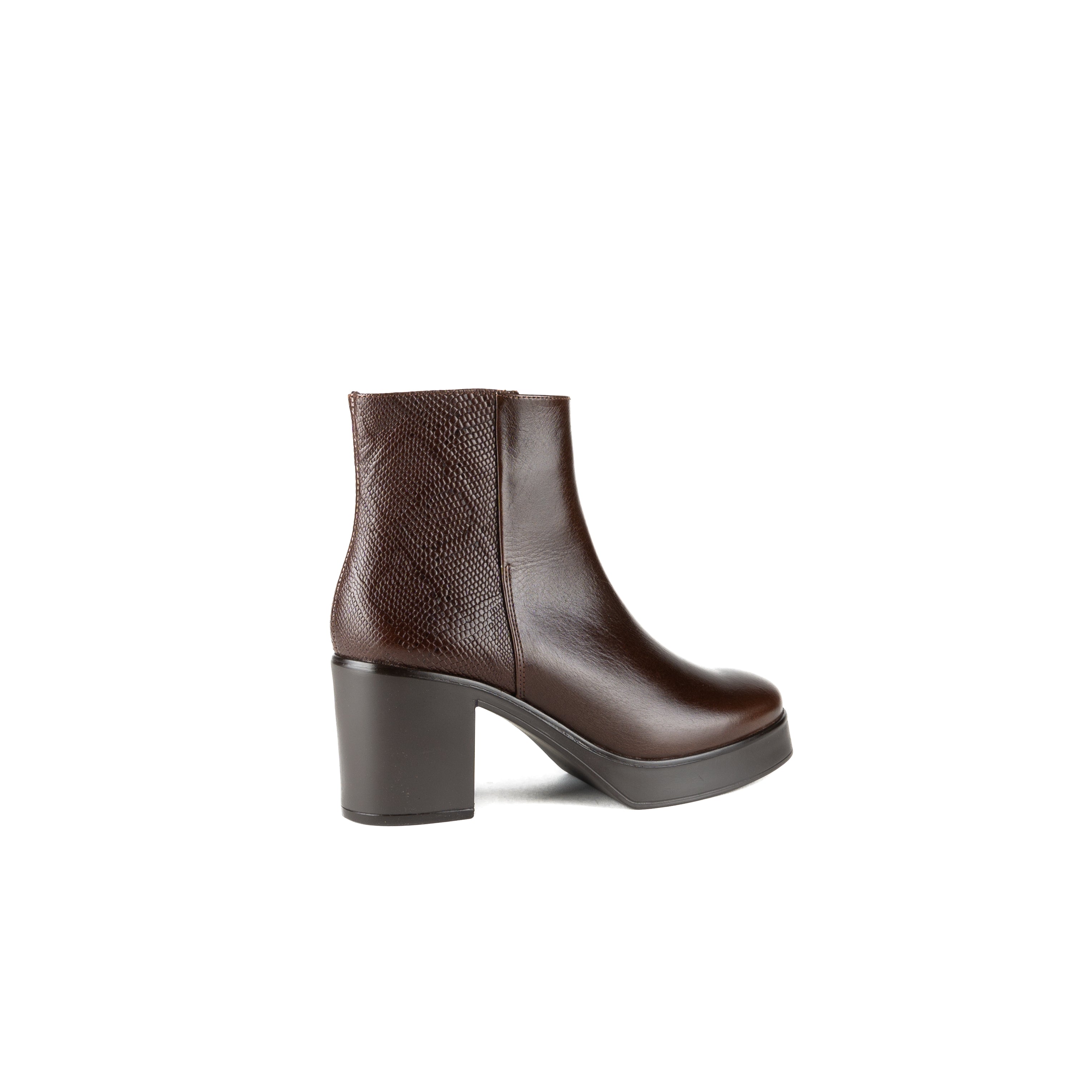 Botin OFELIA piel moka