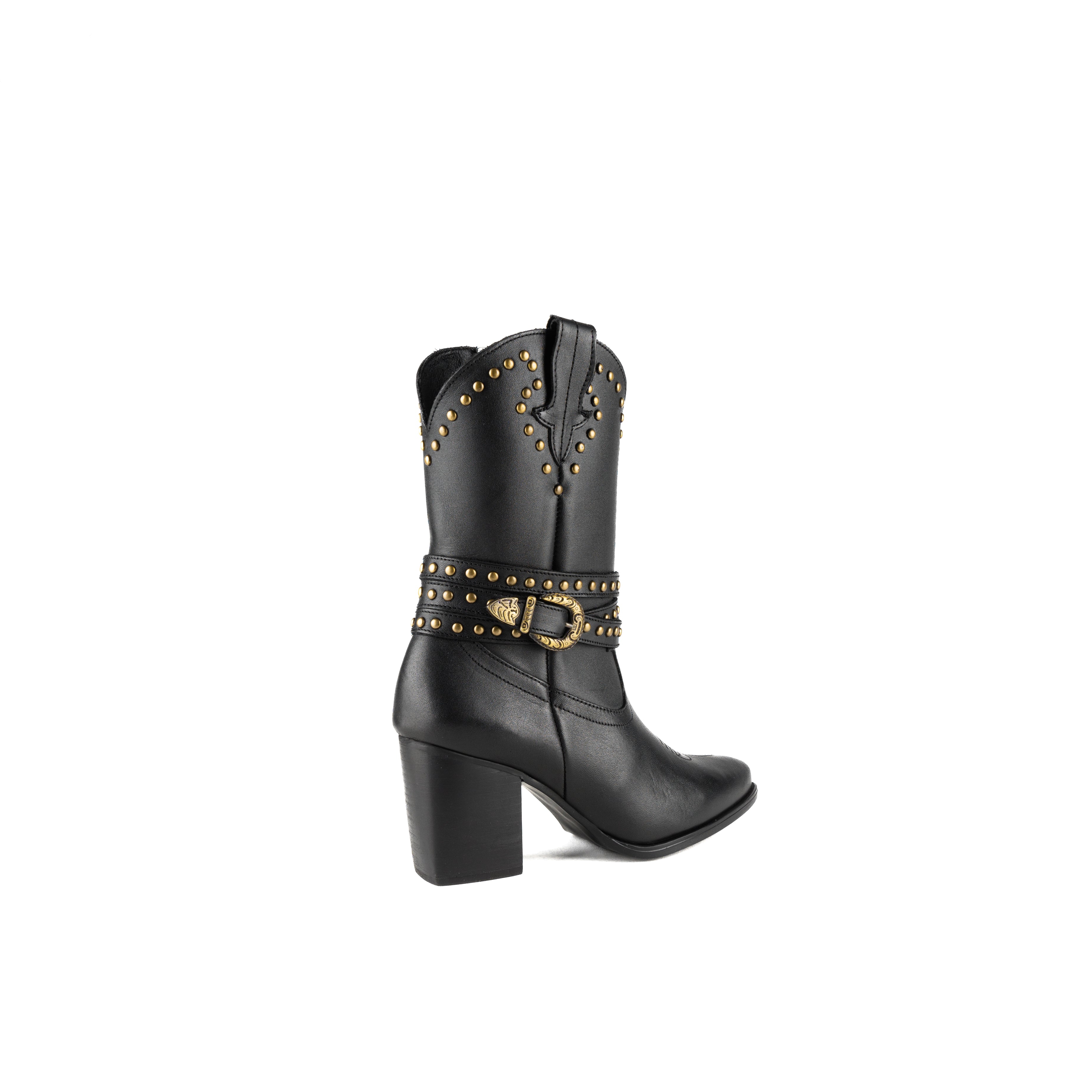 Bota COLMAN piel negro