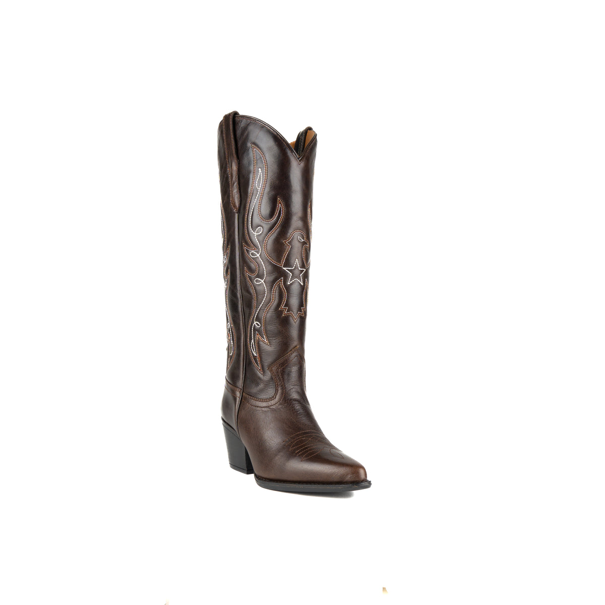 Bota COVA piel cafe