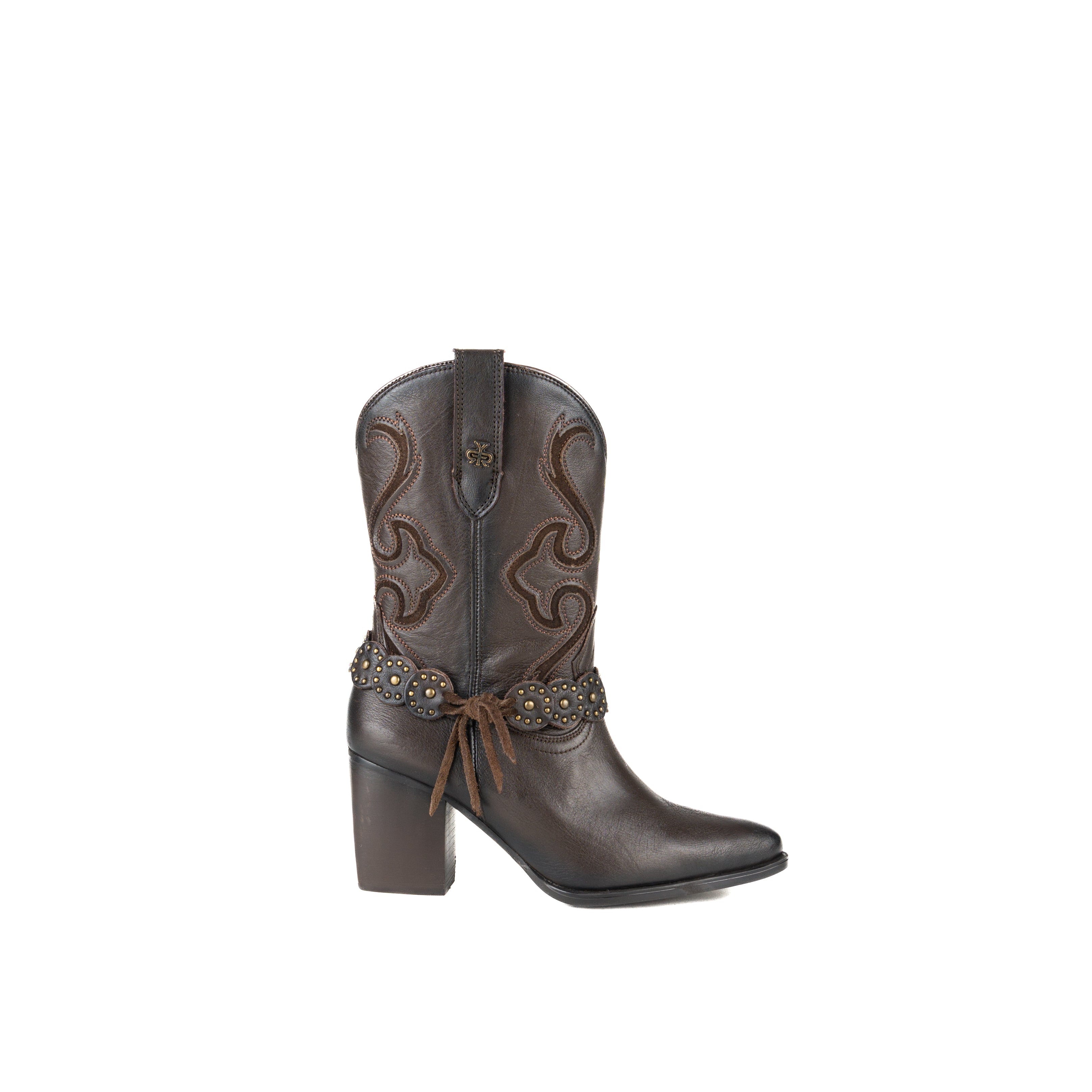 Bota CAVELLE piel cafe