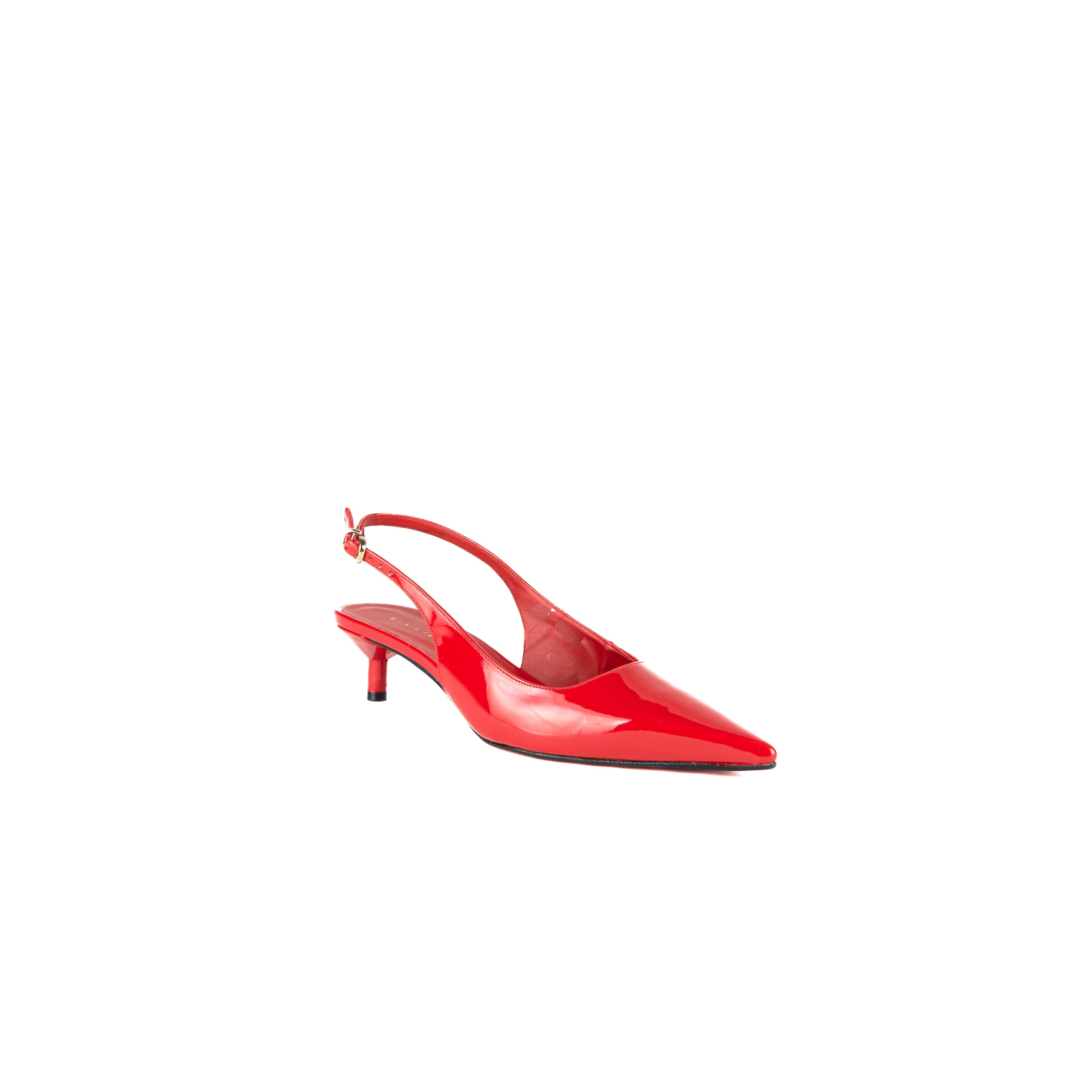 Zapatilla KITTEN charol rojo