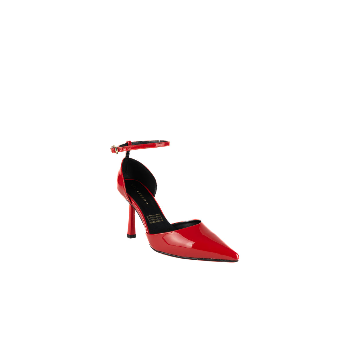 Zapatilla CAMILLE charol rojo