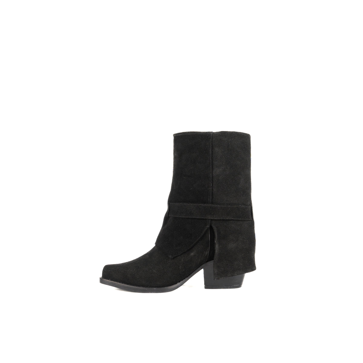 Bota SERRAJE gamuza negro