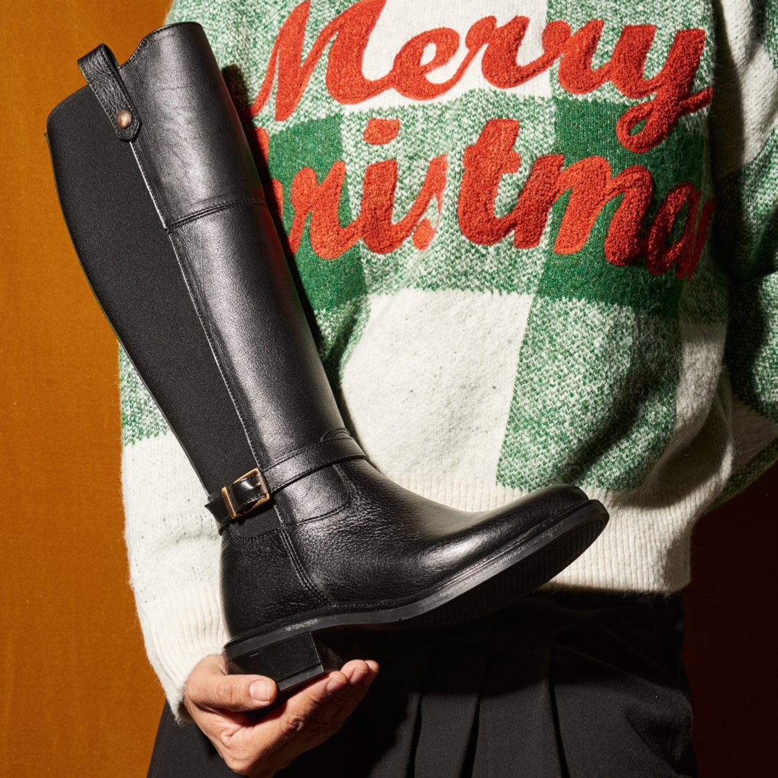 Bota JULIANA piel negro