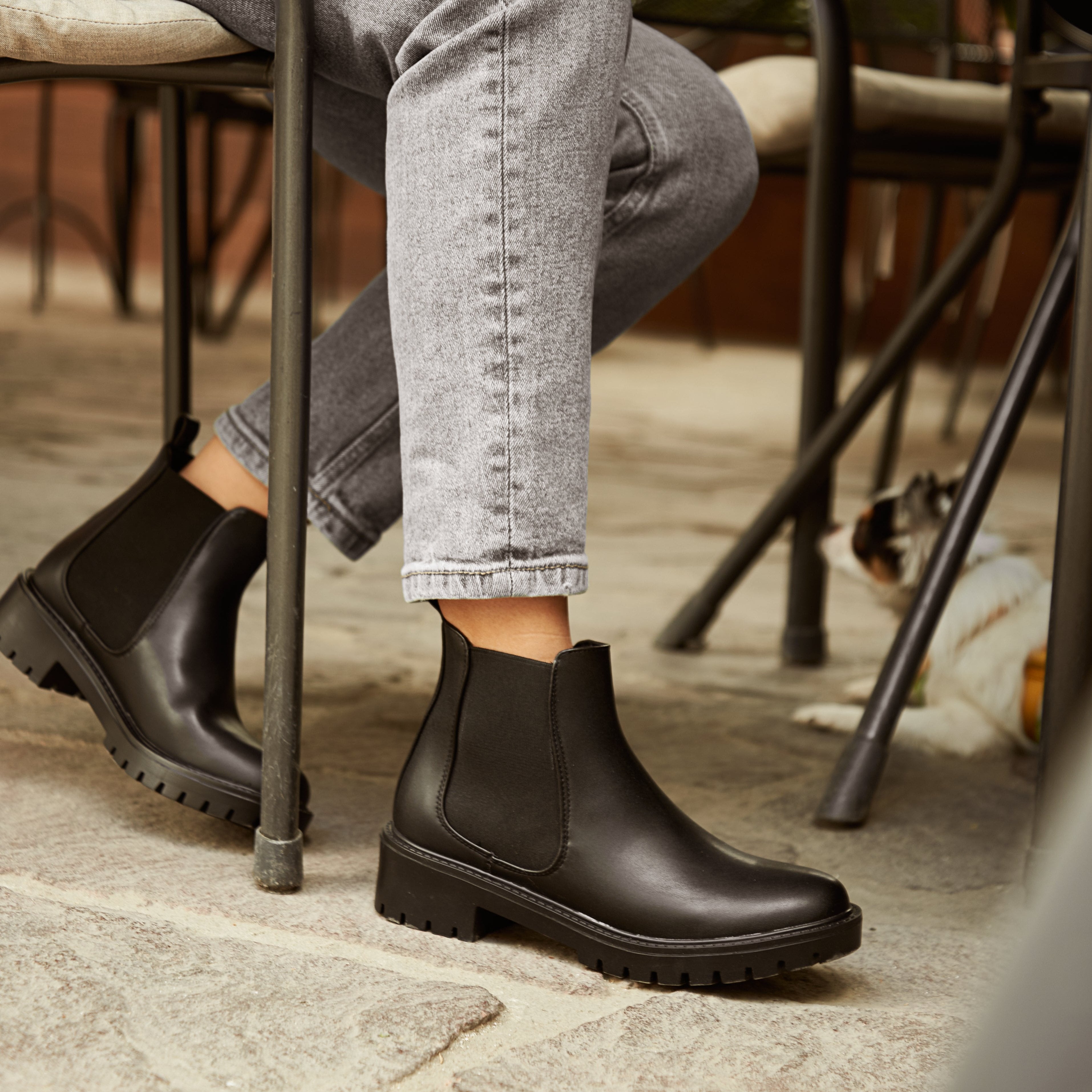 Botin CHERI negro