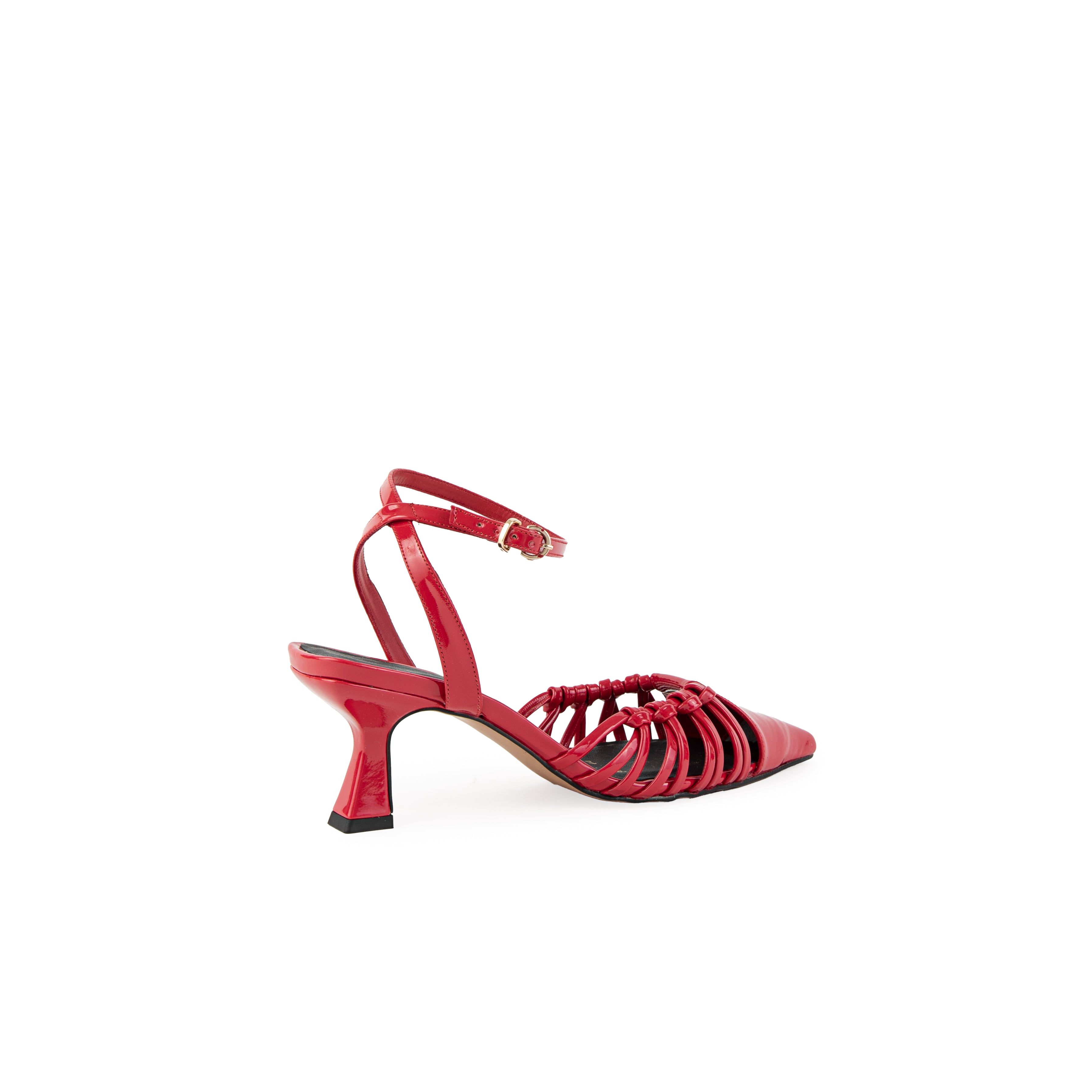 Zapatilla ONYX charol rojo