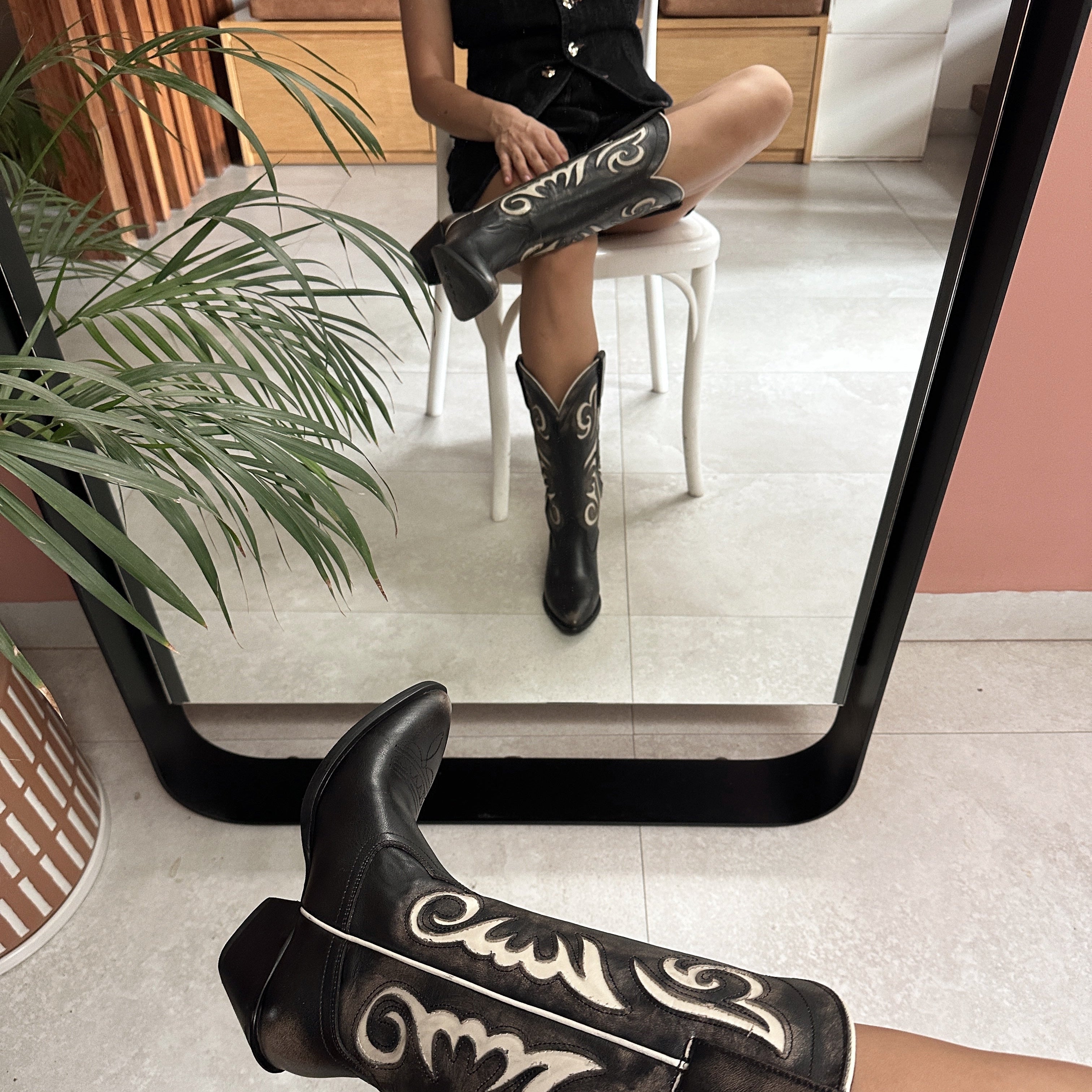 Bota DAFNE piel nude