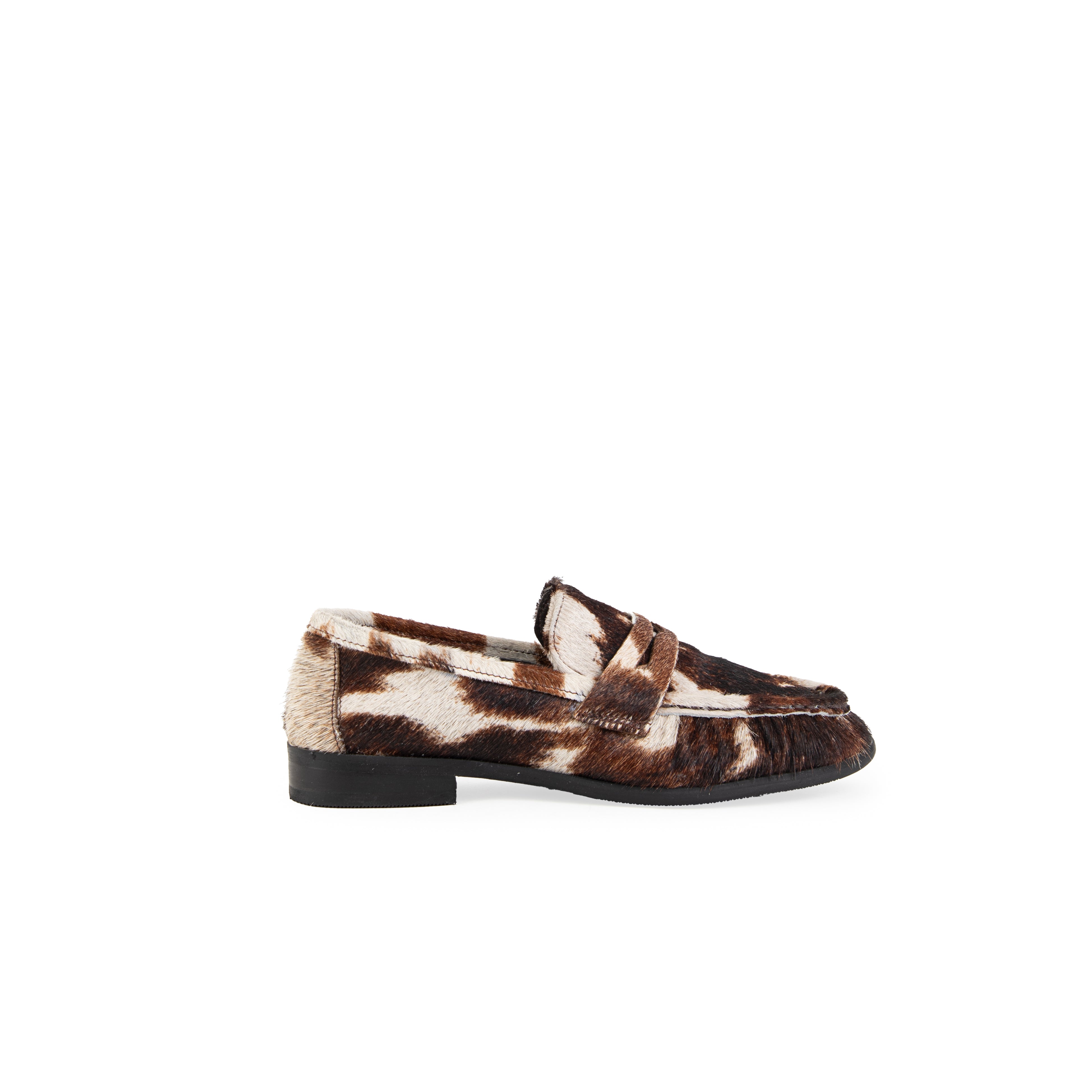 Mocasin LUCCA pelo cafe