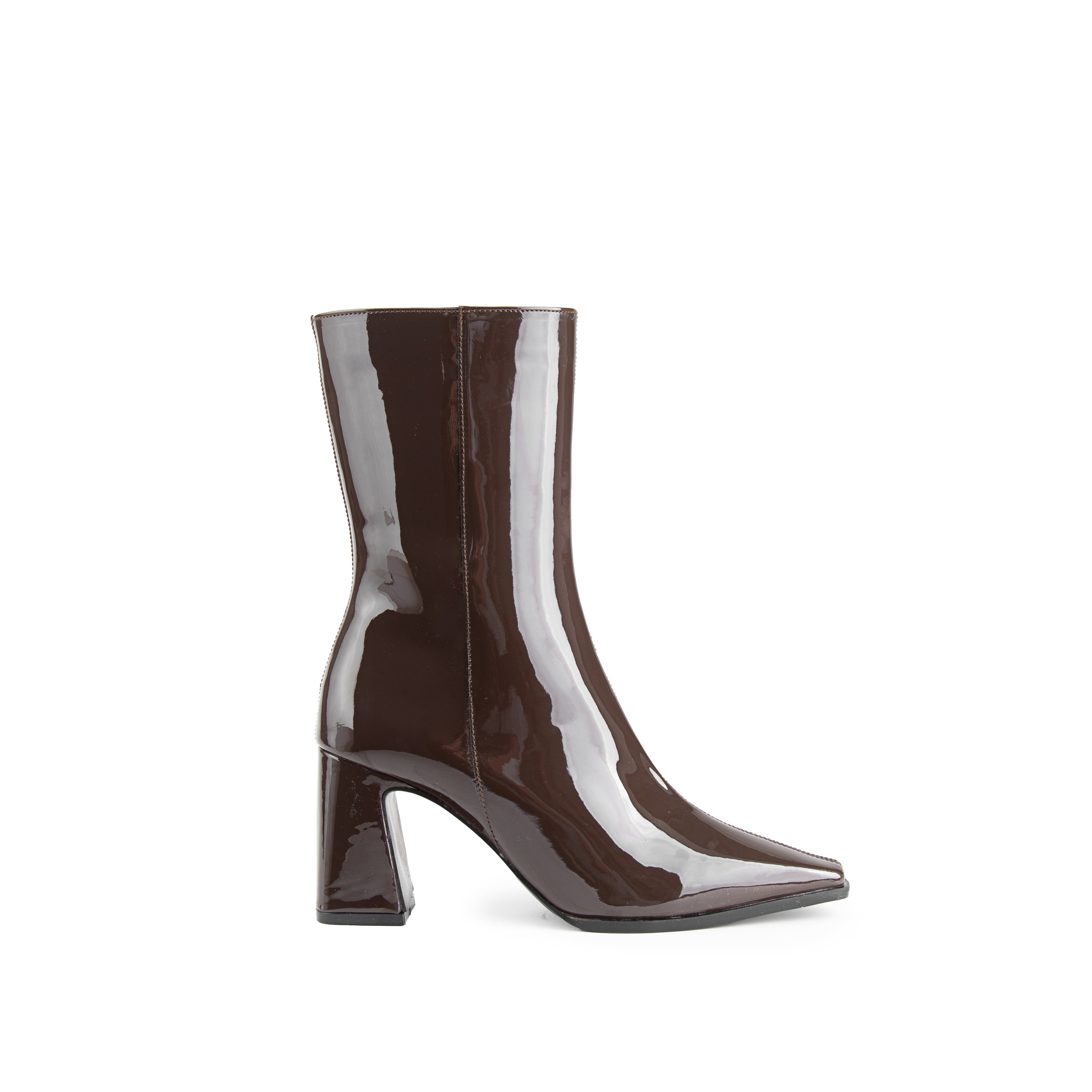 Botín CIARA charol moka