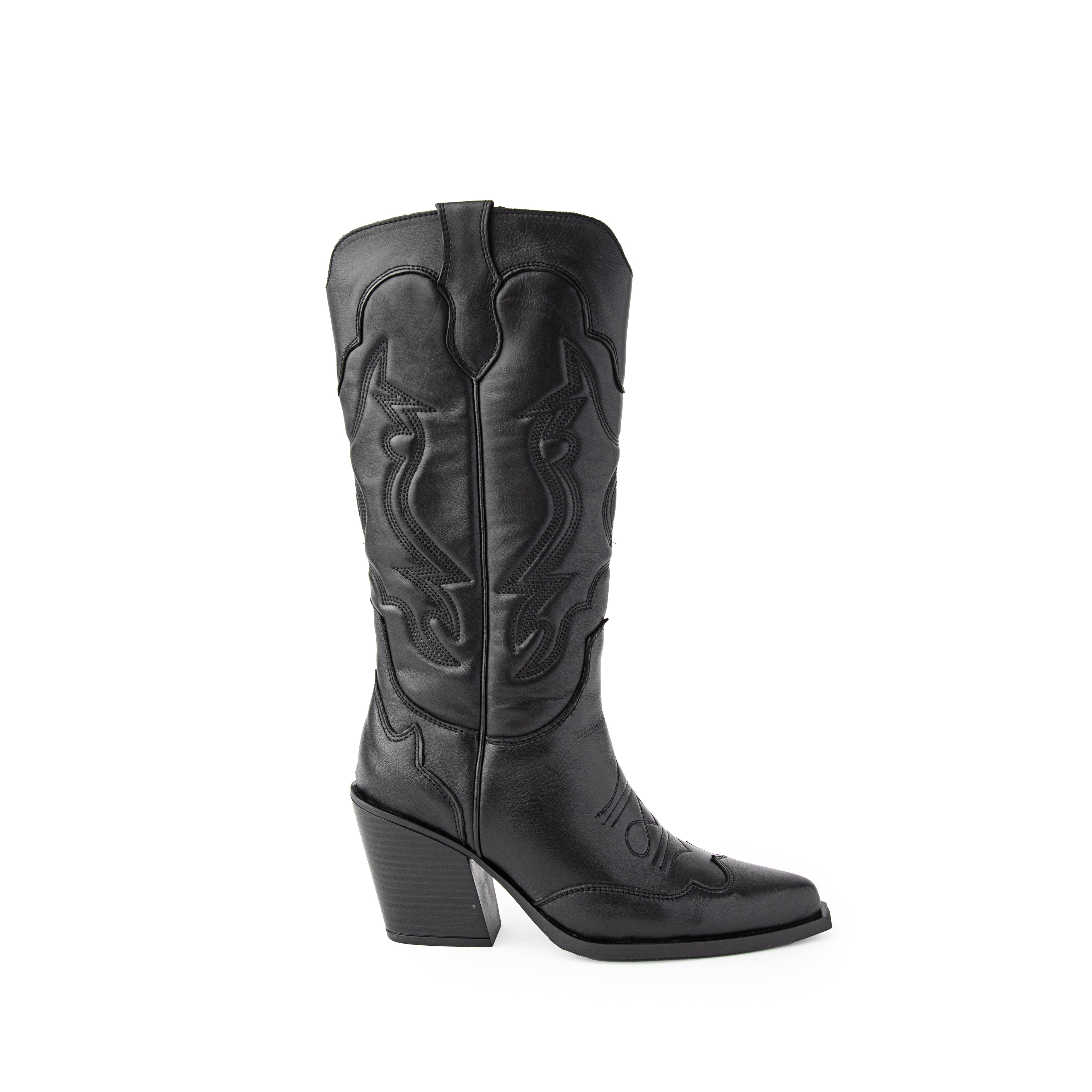 Bota MABEL piel negro