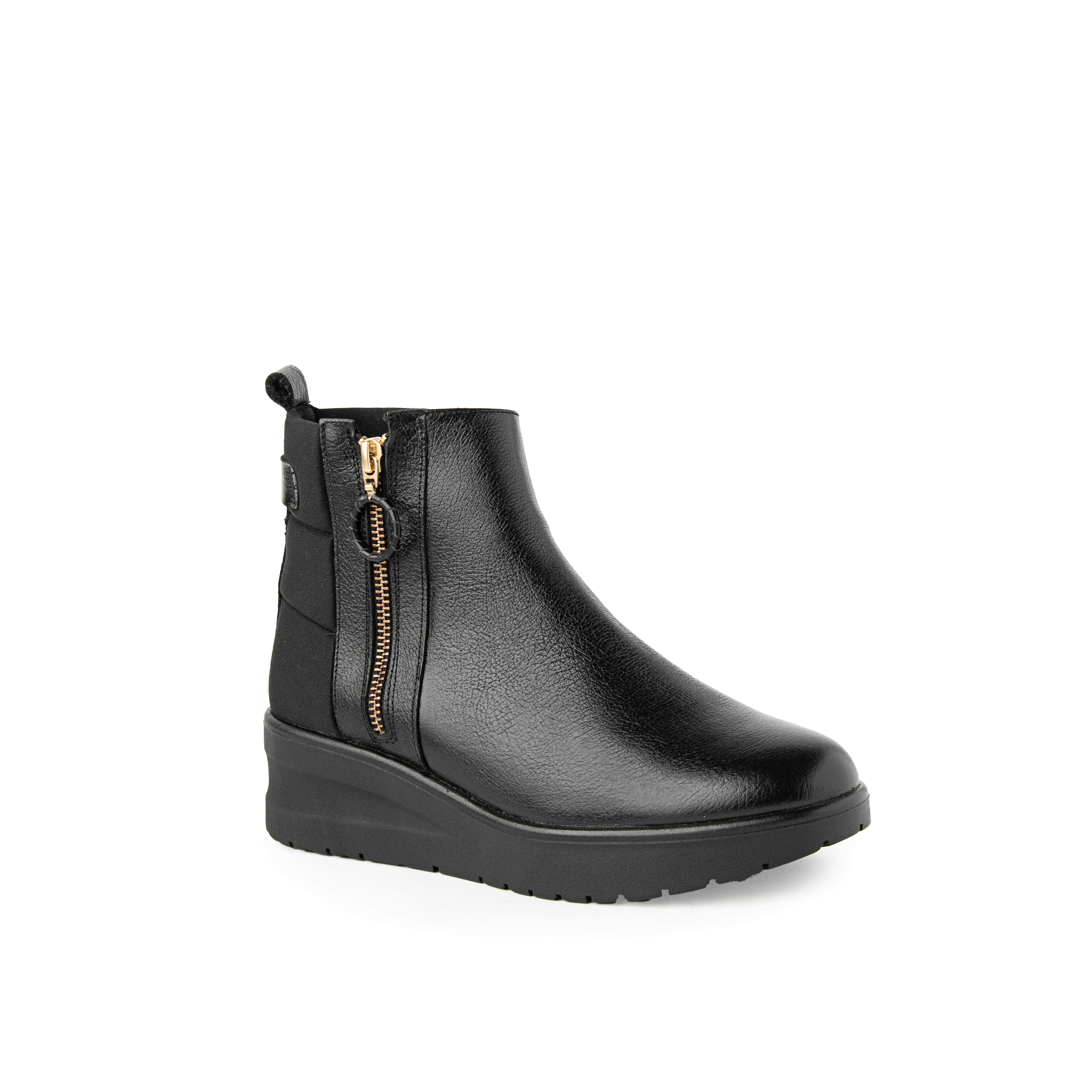 Botin ALAMEDA piel negro