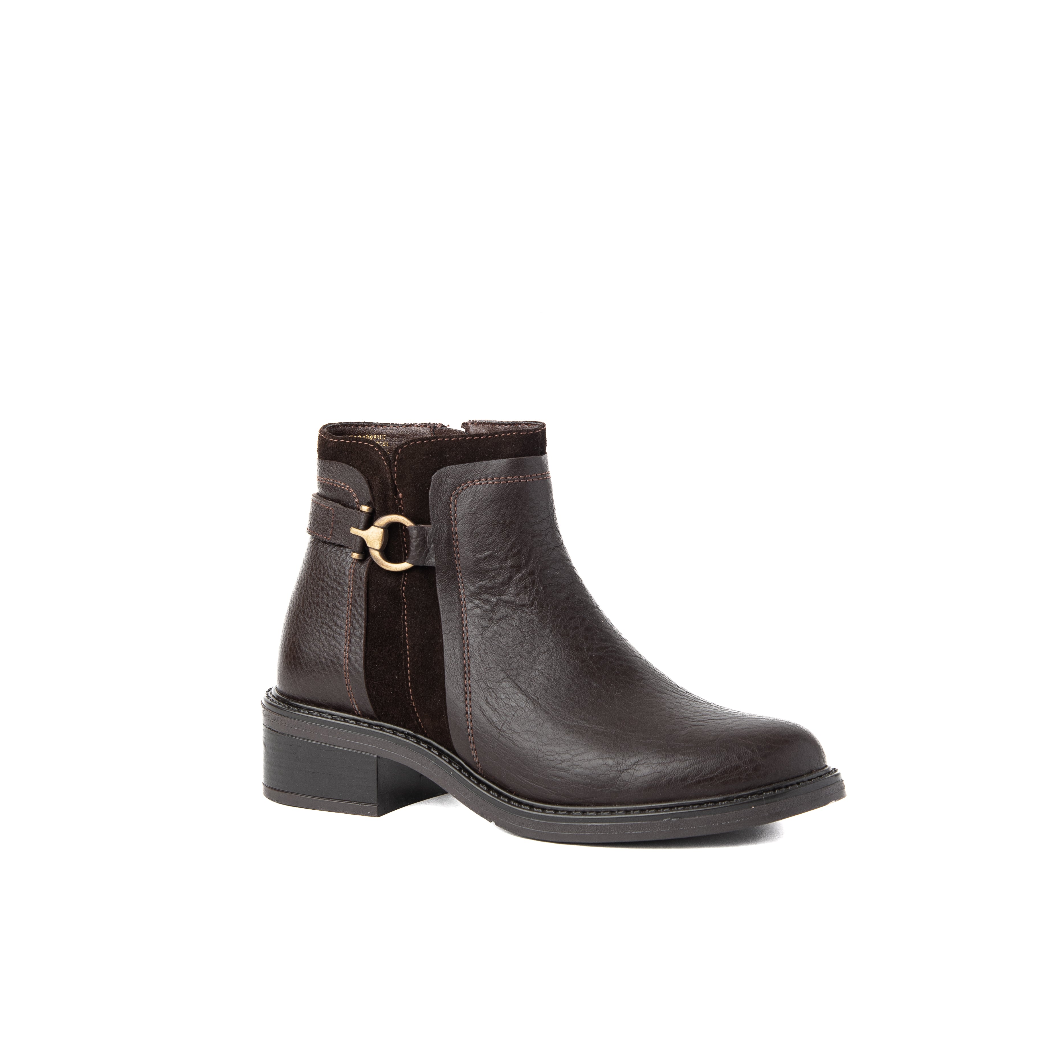 Botin JANE piel moka