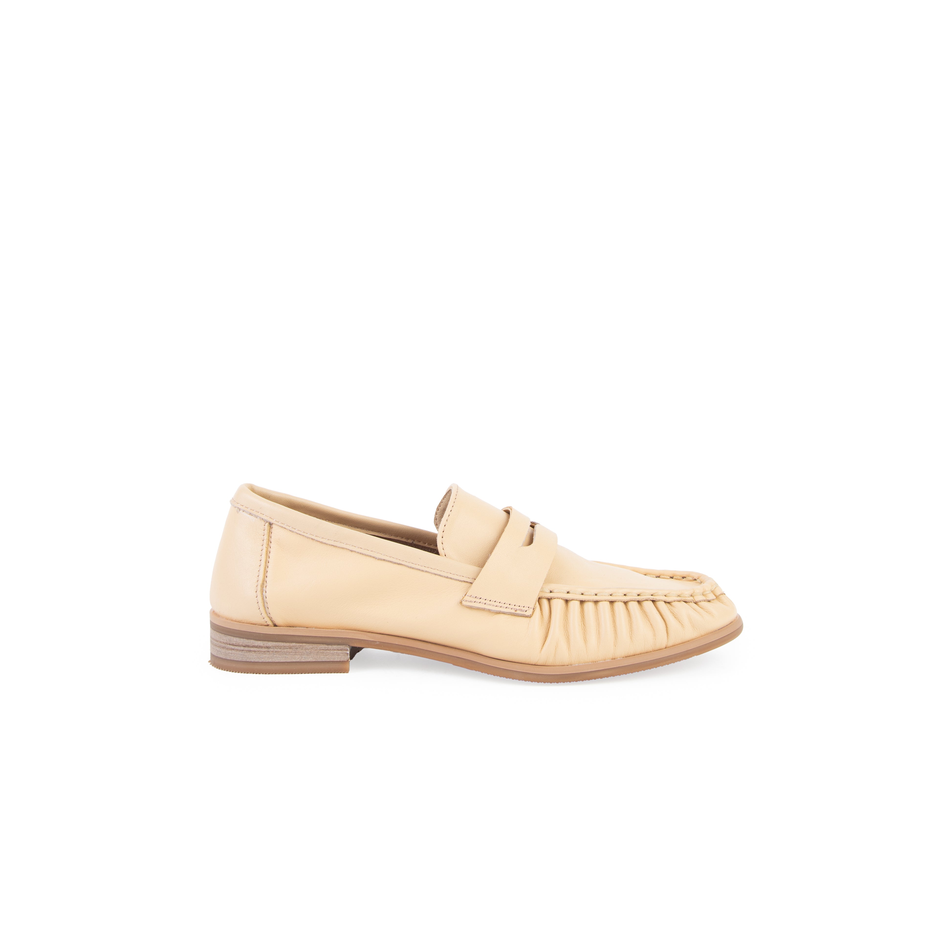 Mocasin LUCCA piel mantequilla