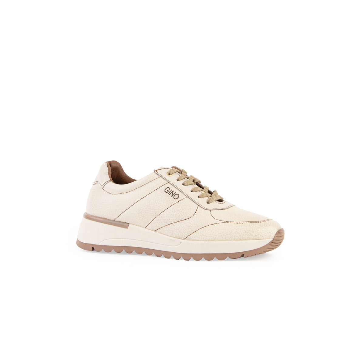Tenis IVORY piel crema