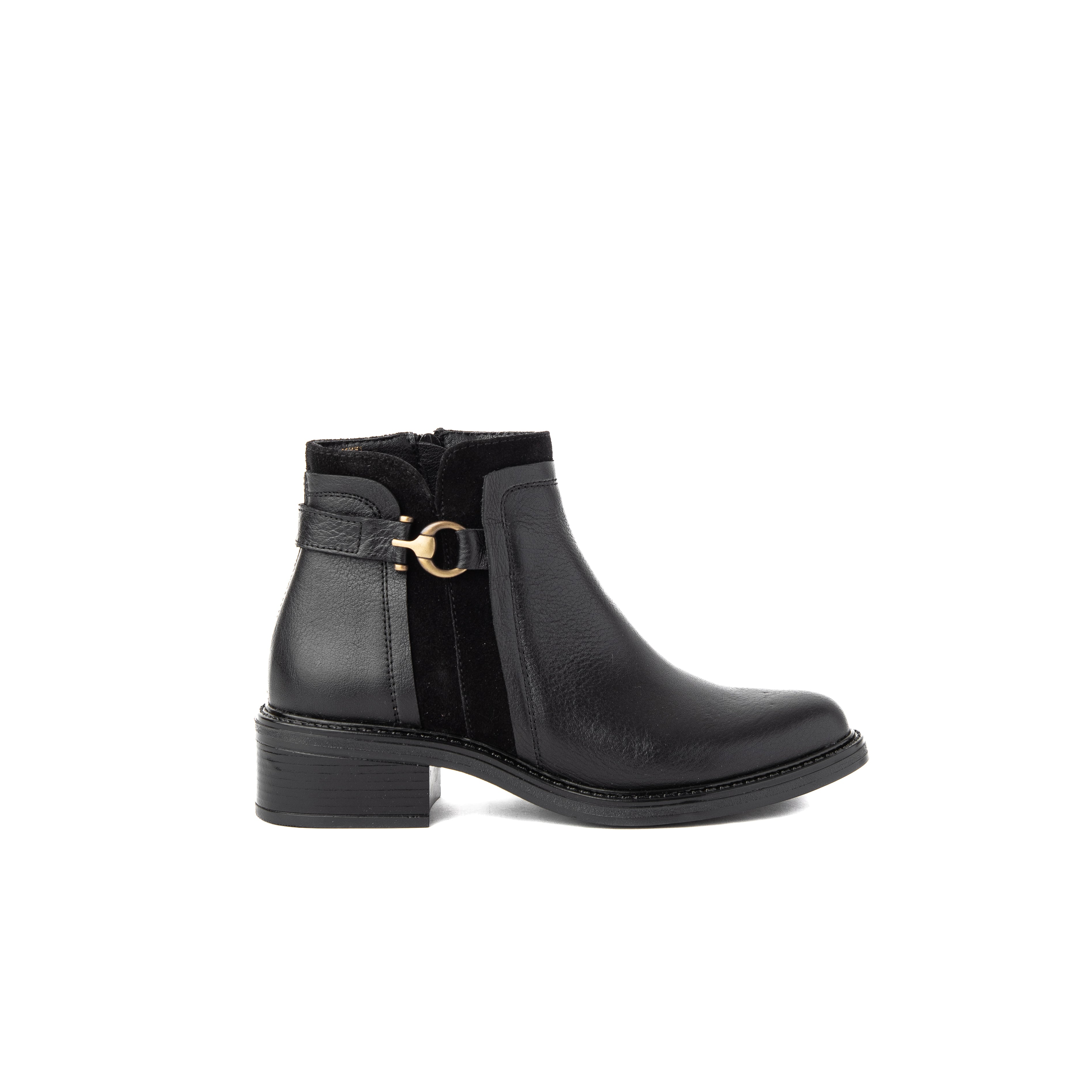 Botin JANE piel negro