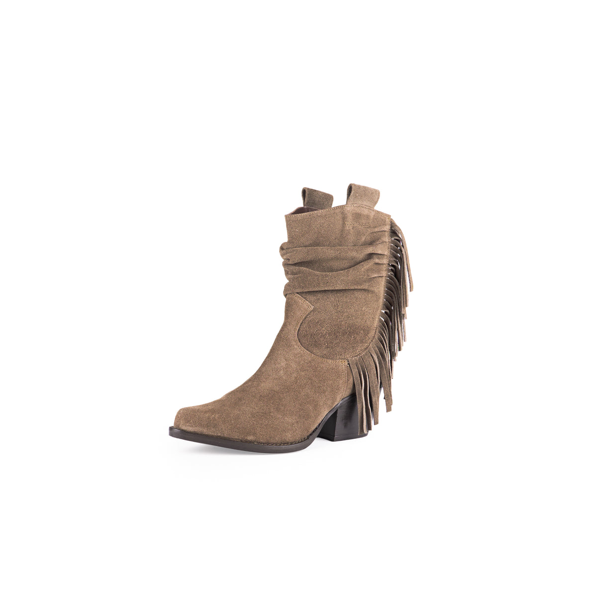 Bota BOWIE gamuza caramelo