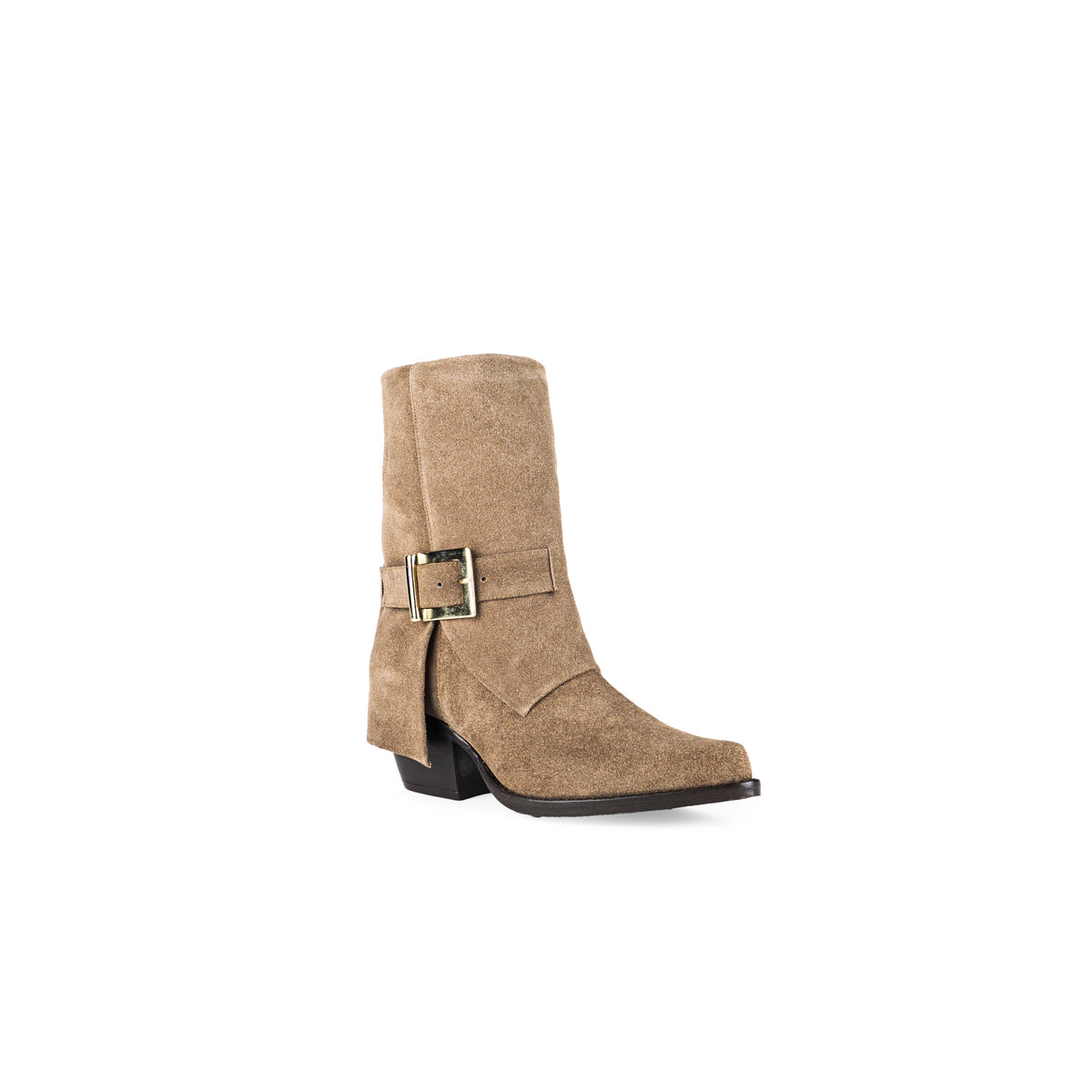 Bota WYOMING gamuza caramelo