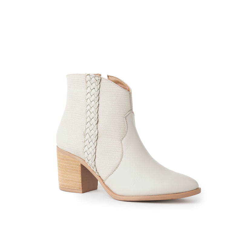 Botin MIKA piel latte