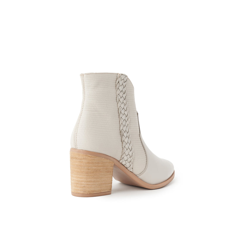 Botin MIKA piel latte