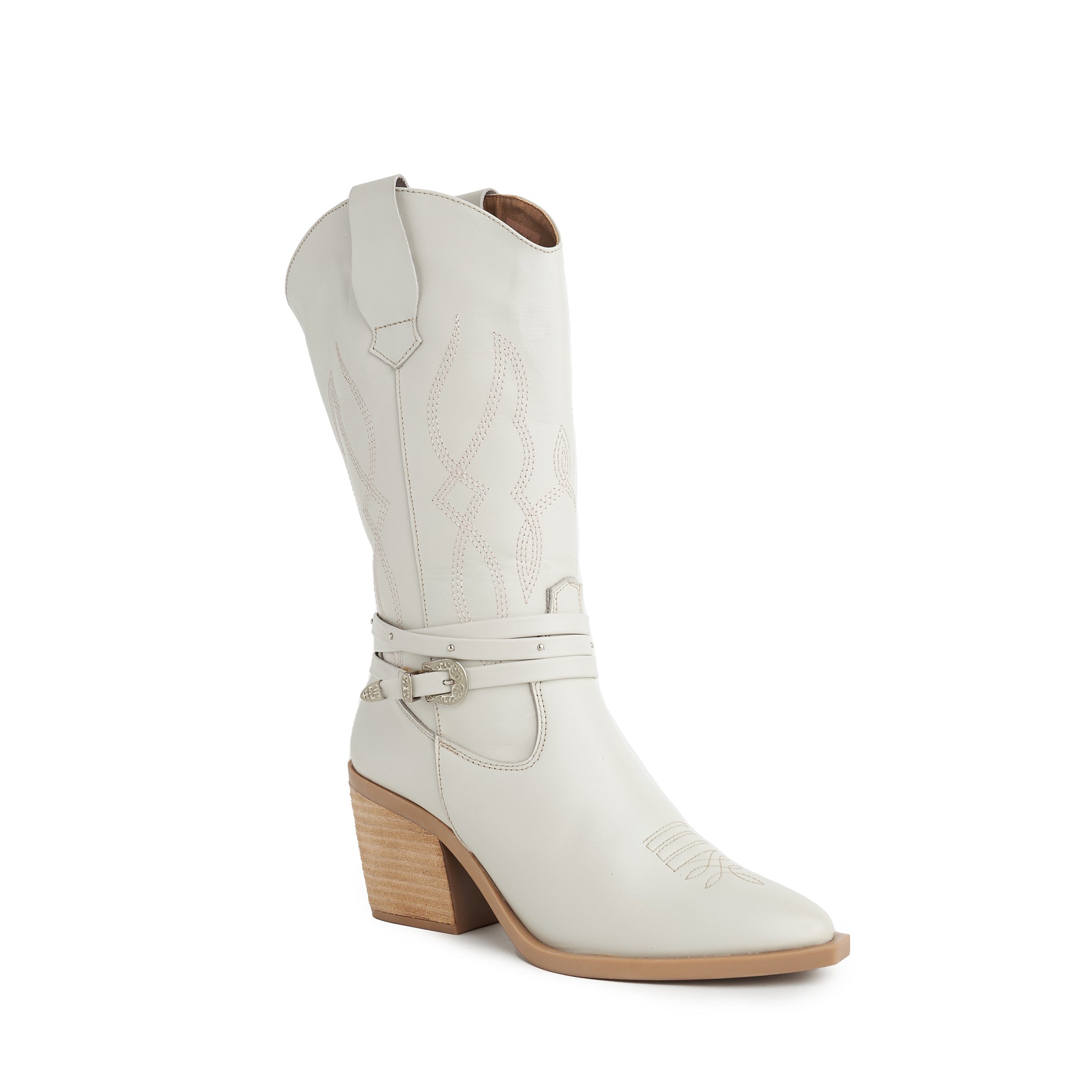 Bota DAISY piel latte