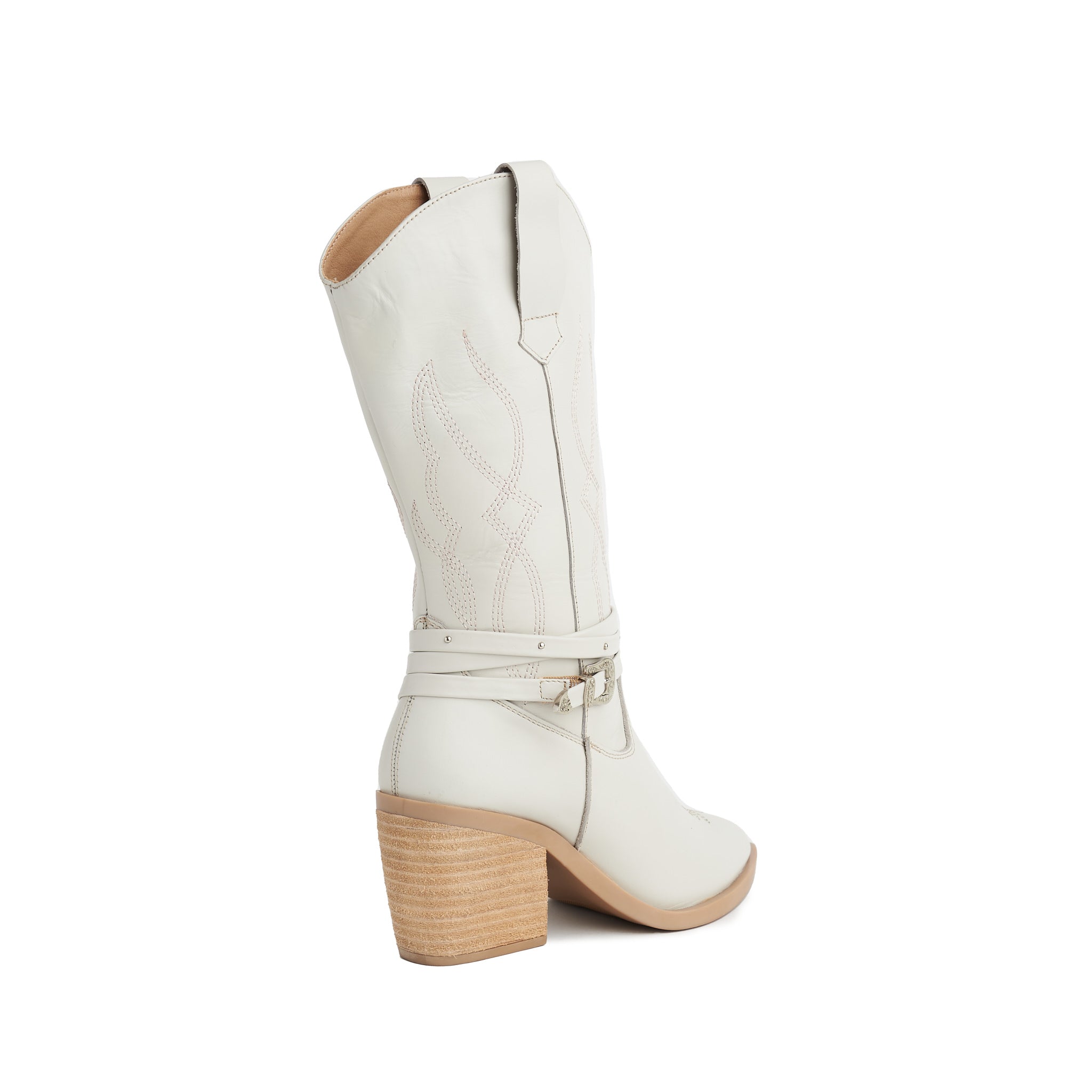 Bota DAISY piel latte