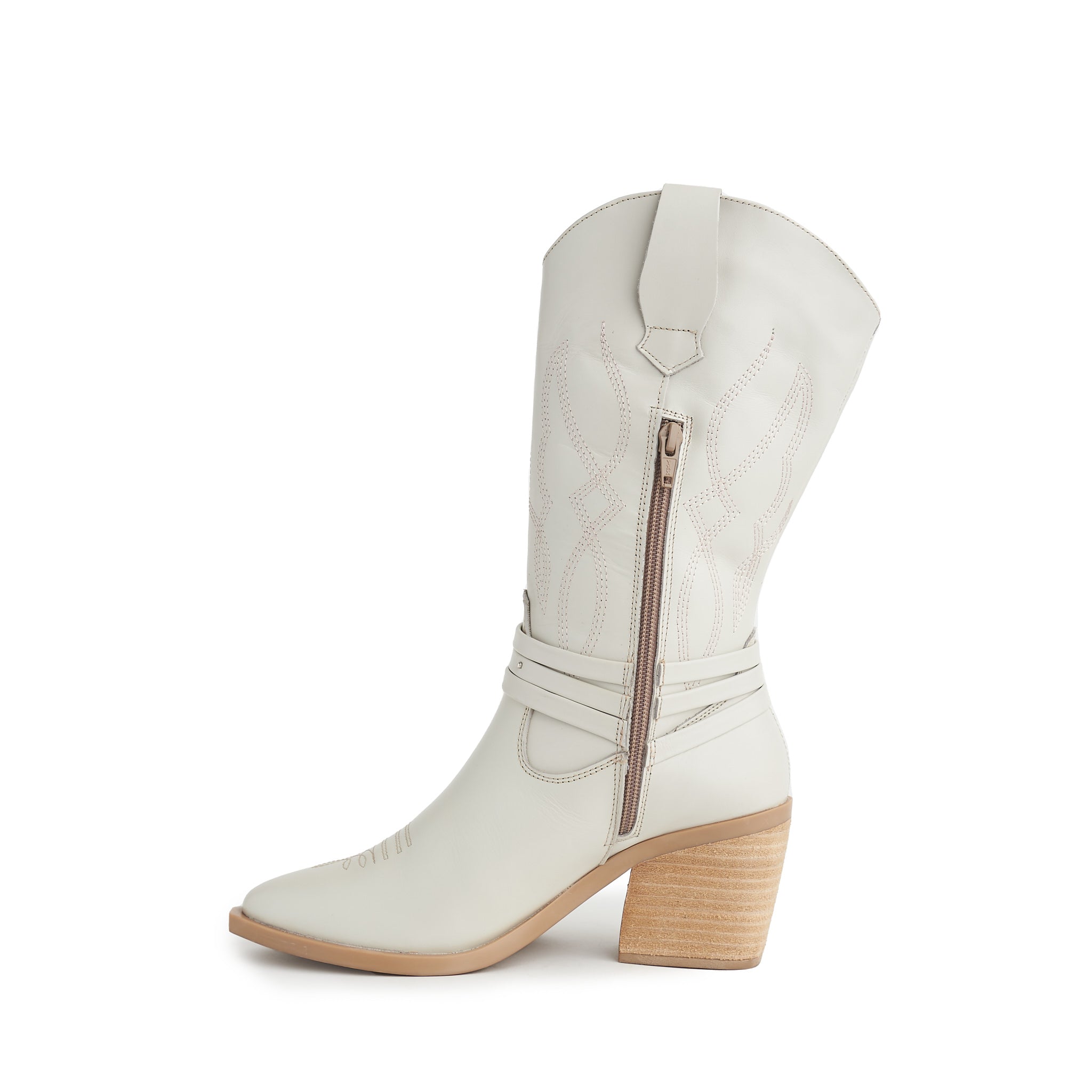 Bota DAISY piel latte