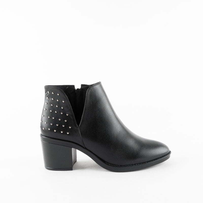 Botín ZURICH piel negro