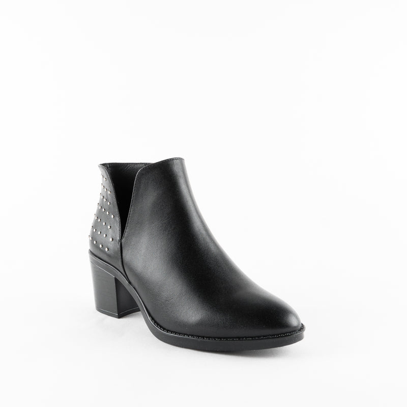 Botín ZURICH piel negro