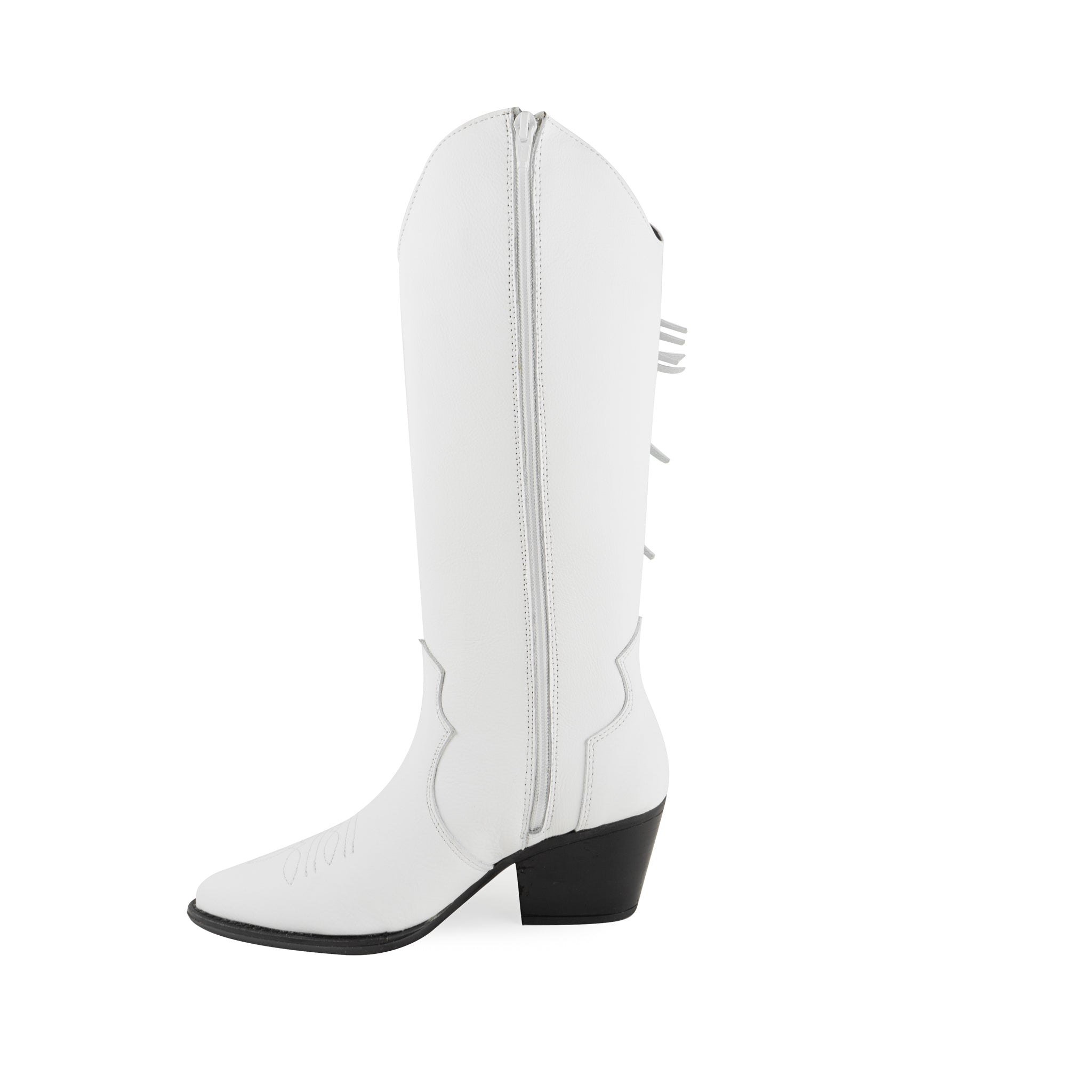 Bota ARGENTINA piel blanco