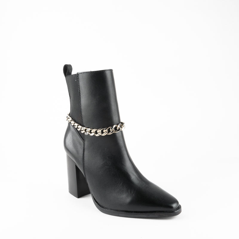 Botin JANET piel negro