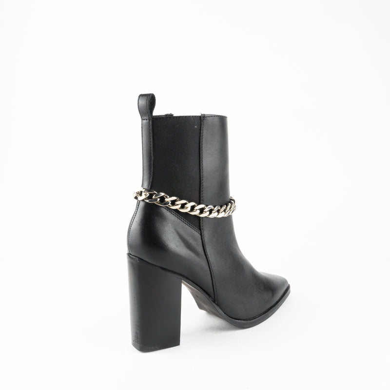 Botin JANET piel negro