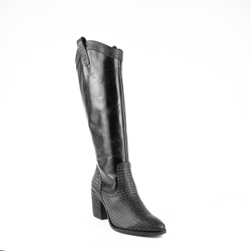 Bota CALESSA piel negro
