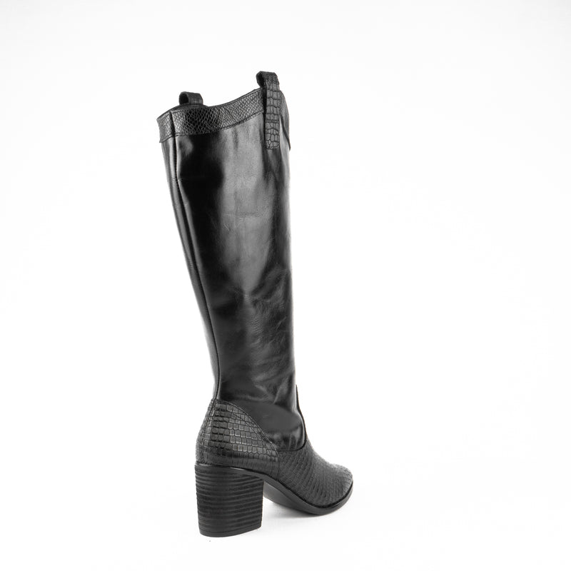 Bota CALESSA piel negro