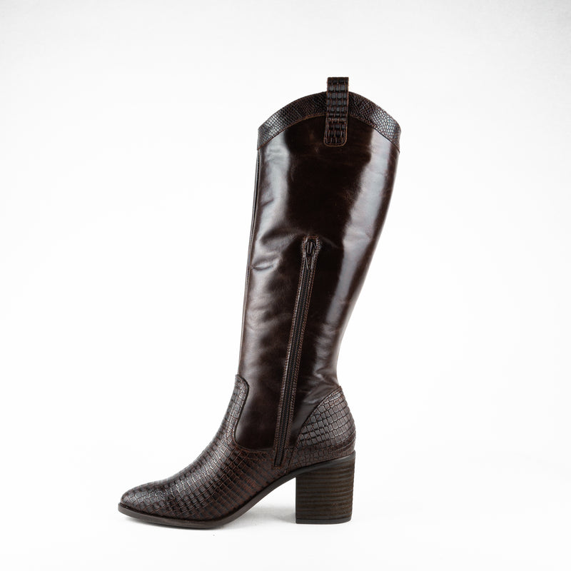 Bota CALESSA piel moka