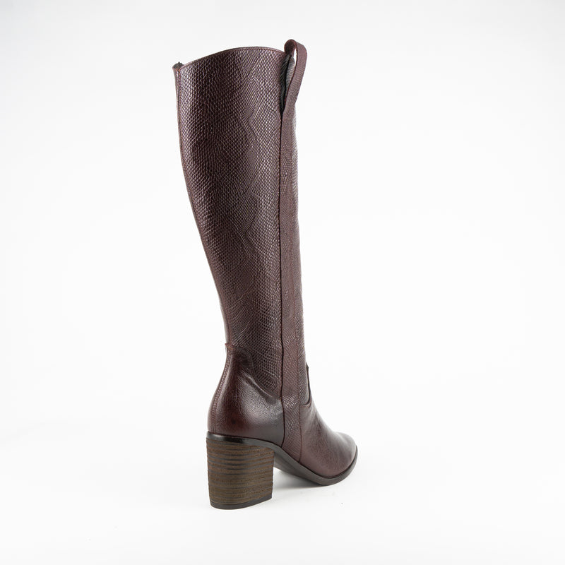 Bota DONNA grabada toast