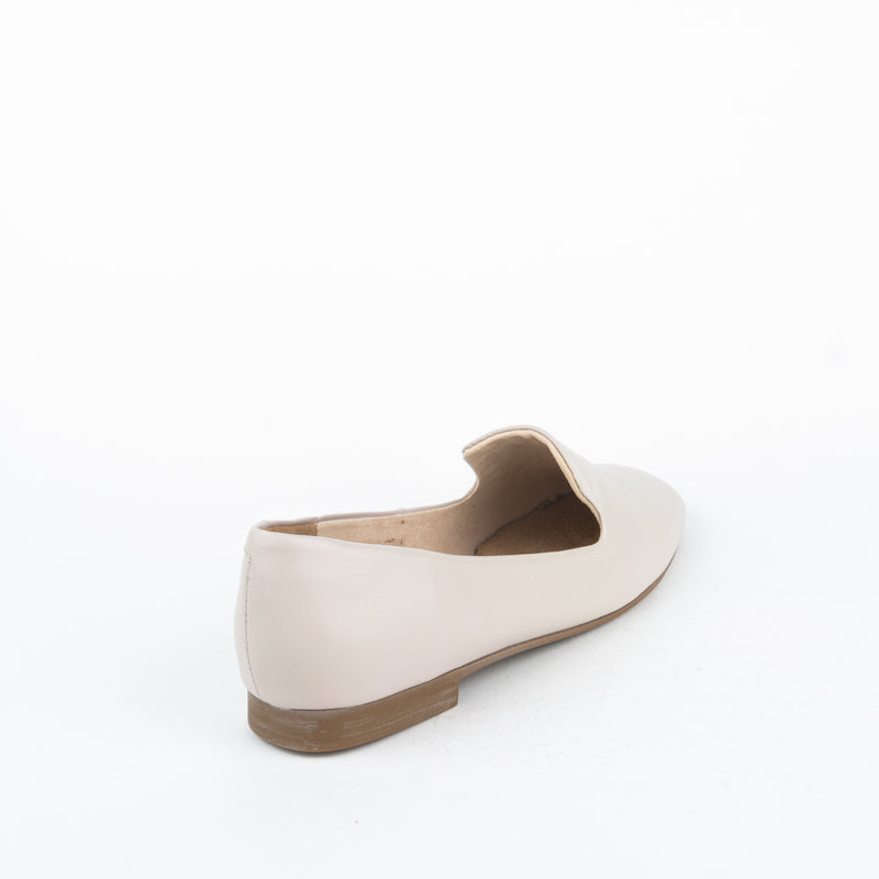 Mocasín ALFIE piel hueso